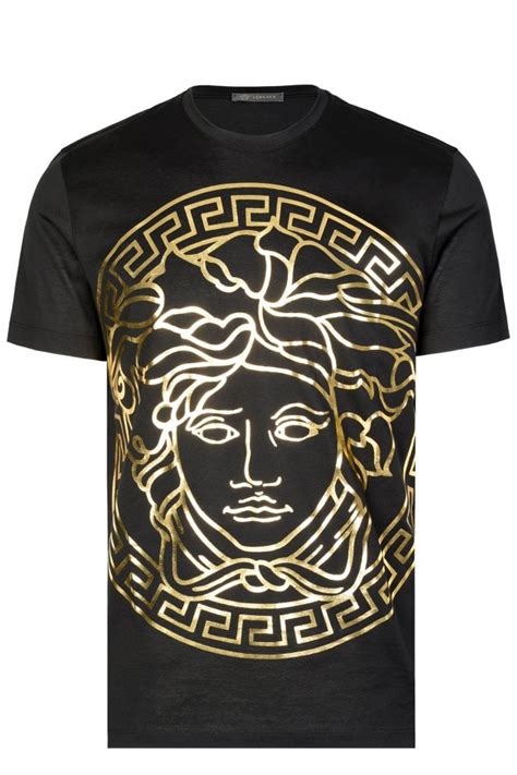 versace medusa face t shirt|Versace look alike shirts.